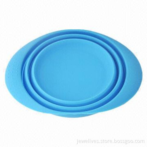 Collapsible silicone bowls